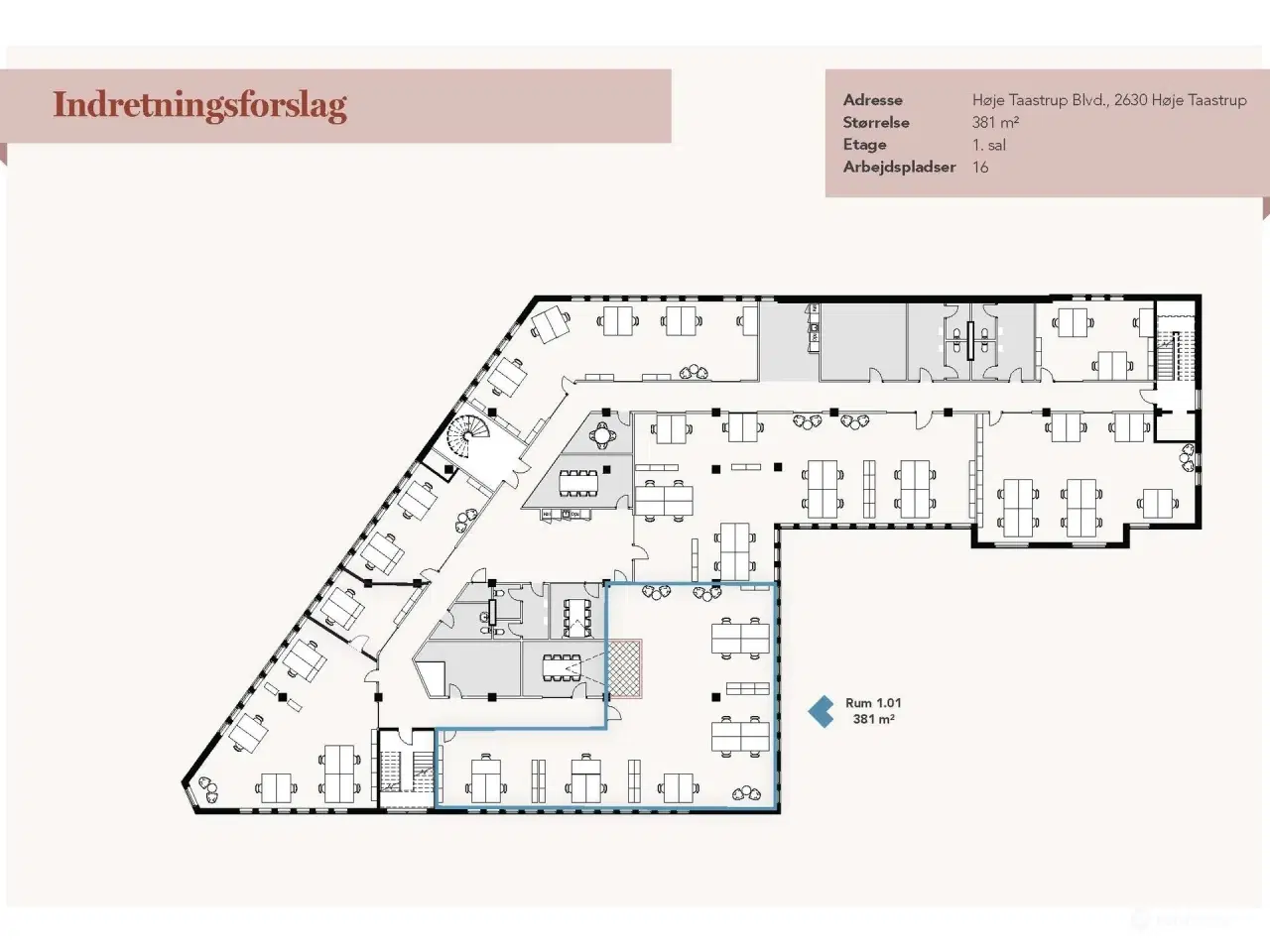 Billede 12 - Nyt kontorhotel centralt i Høje Taastrup