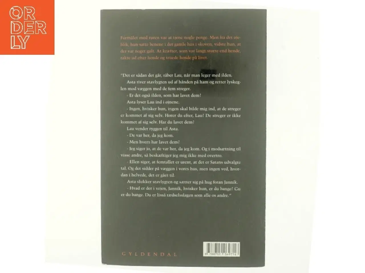 Billede 3 - Fem : roman af Bjarne Reuter (Bog)