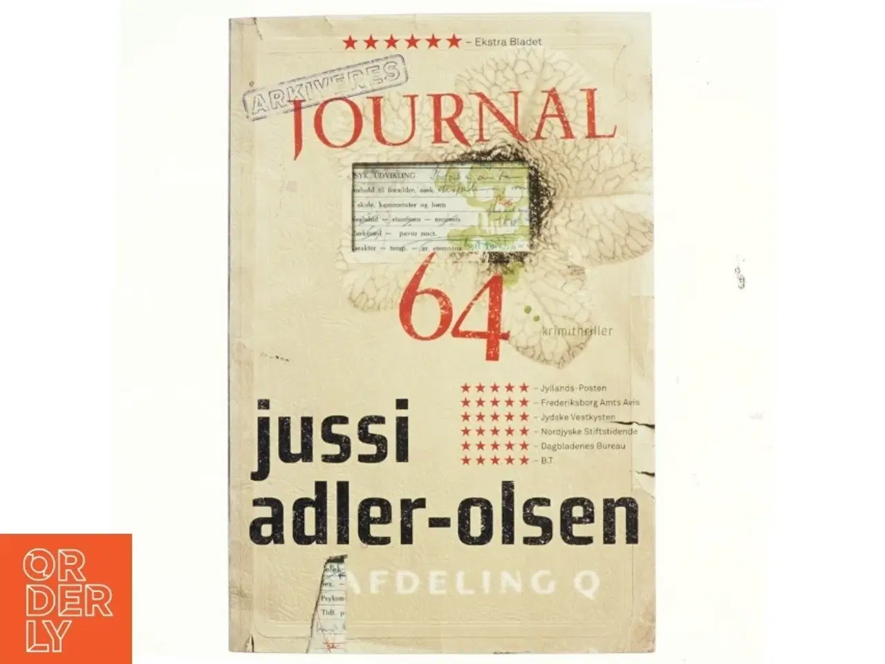 Billede 1 - Journal 64 : krimithriller af Jussi Adler-Olsen (Bog)