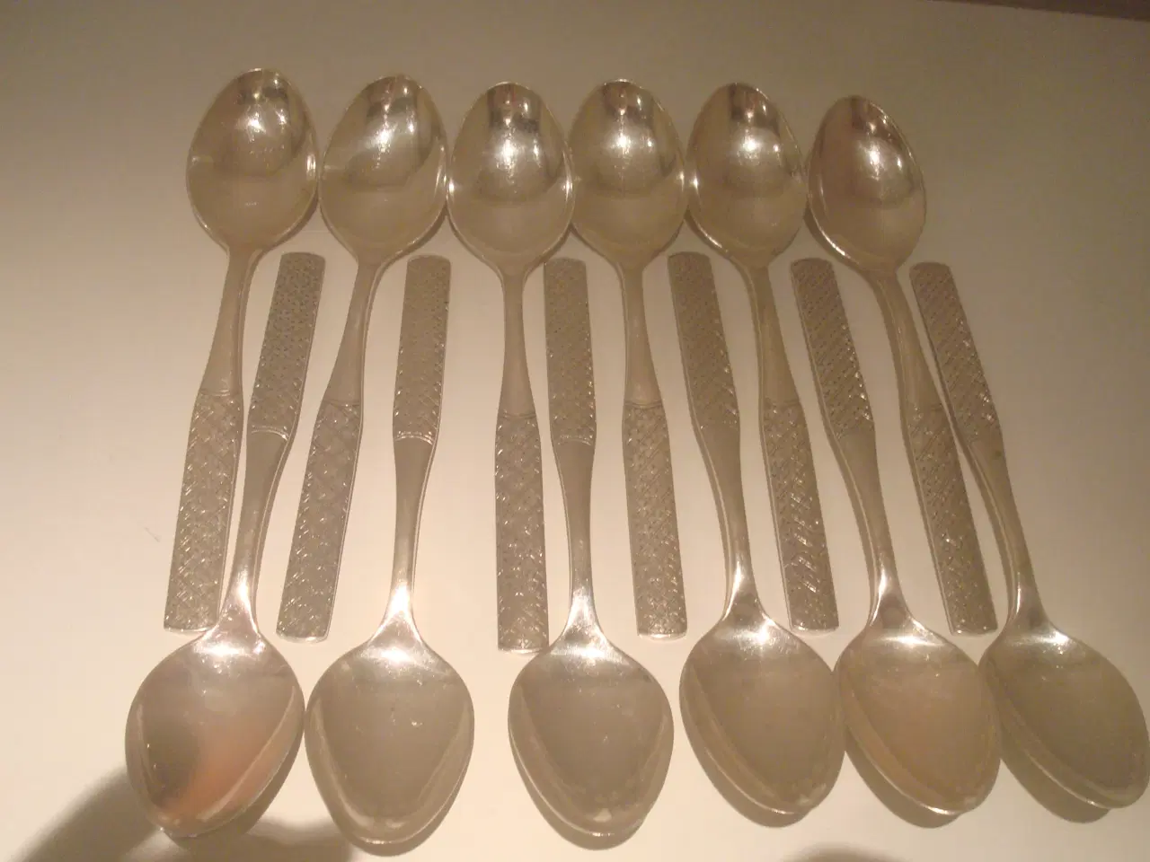 Billede 5 - KRYSTAL sølvpletbestik,FLOTTESTE STAND bl.a.knive