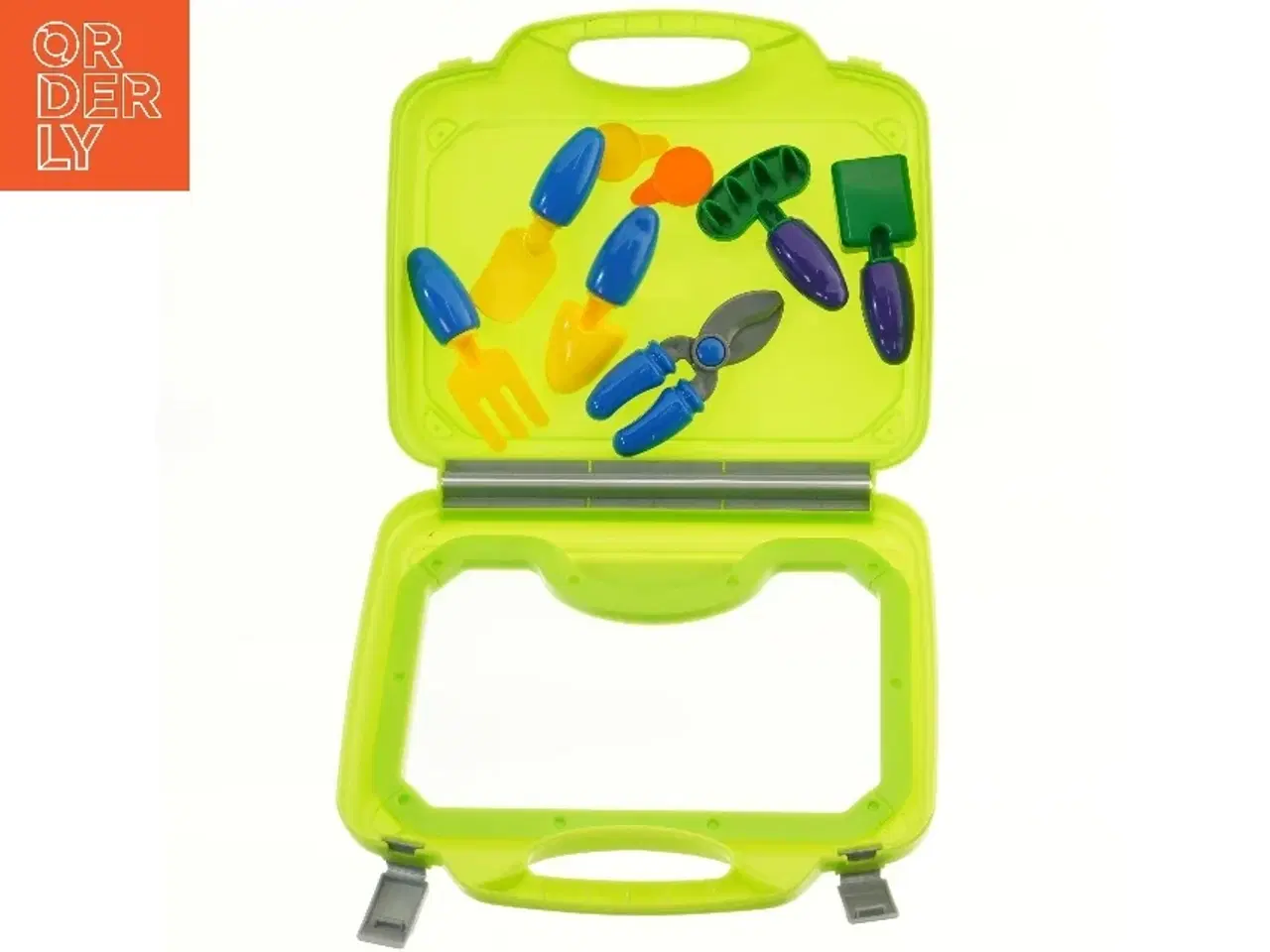 Billede 3 - Børne-haveværktøj i kuffert (str. 30x26 cm)