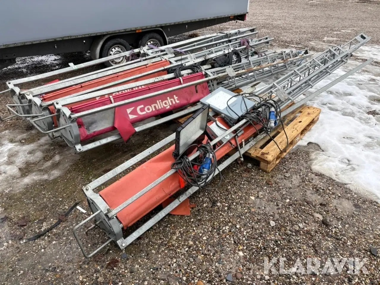 Billede 1 - Teleskop lysmaster Conlight 10 4 styk á 10m