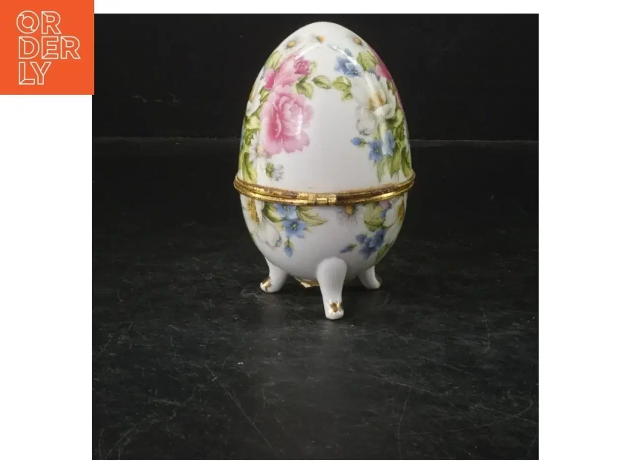 Billede 4 - Porcelænsæg med blomster fra Tiger (str. 13 cm)