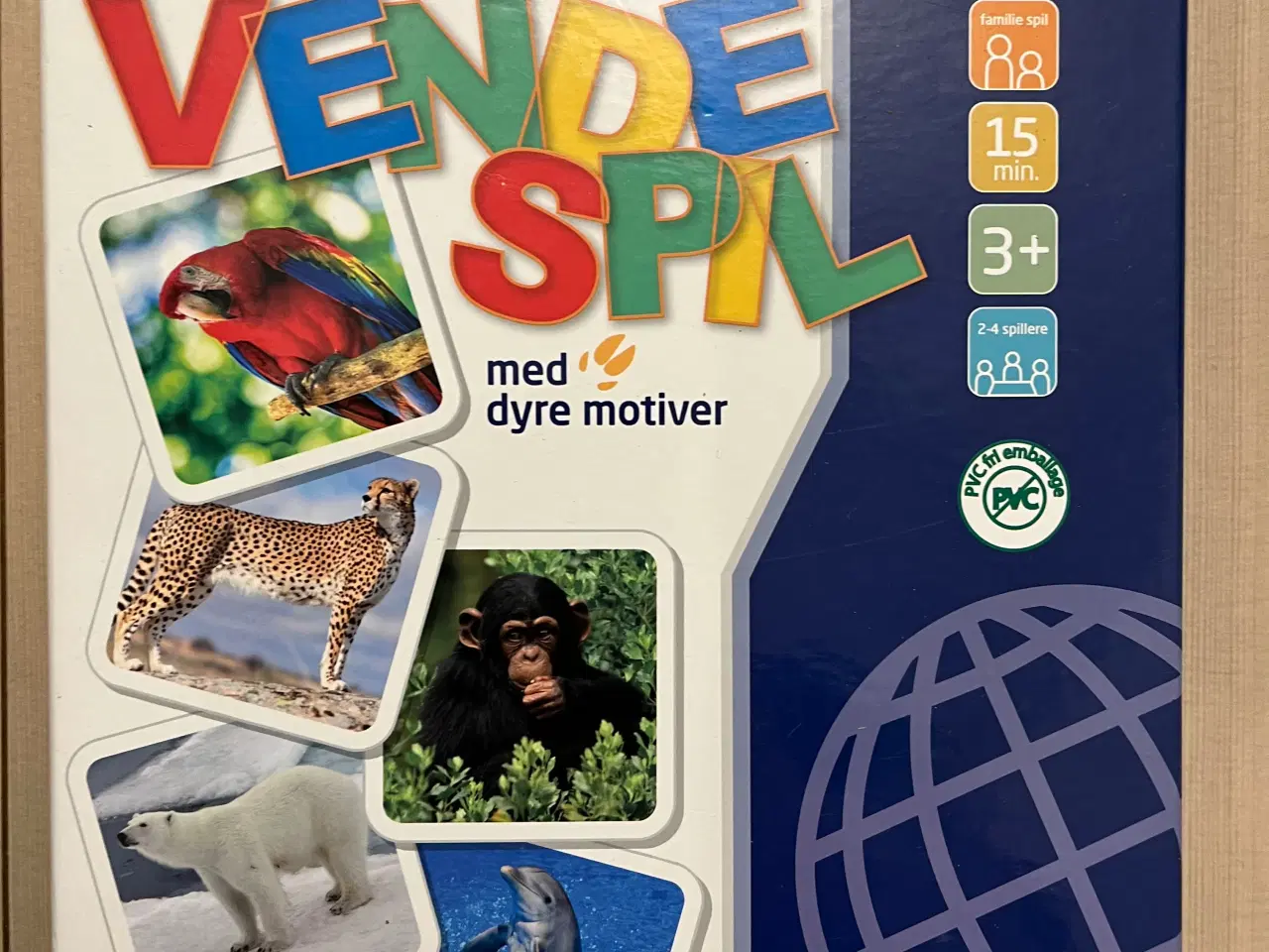 Billede 1 - Vendespil med dyr 2x24 billedligt