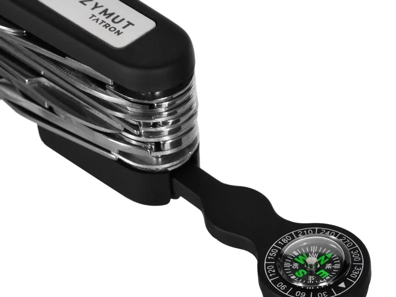 Billede 5 - Multiværktøj lommekniv AZYMUT Tatron – 25 funktioner + bæltetaske