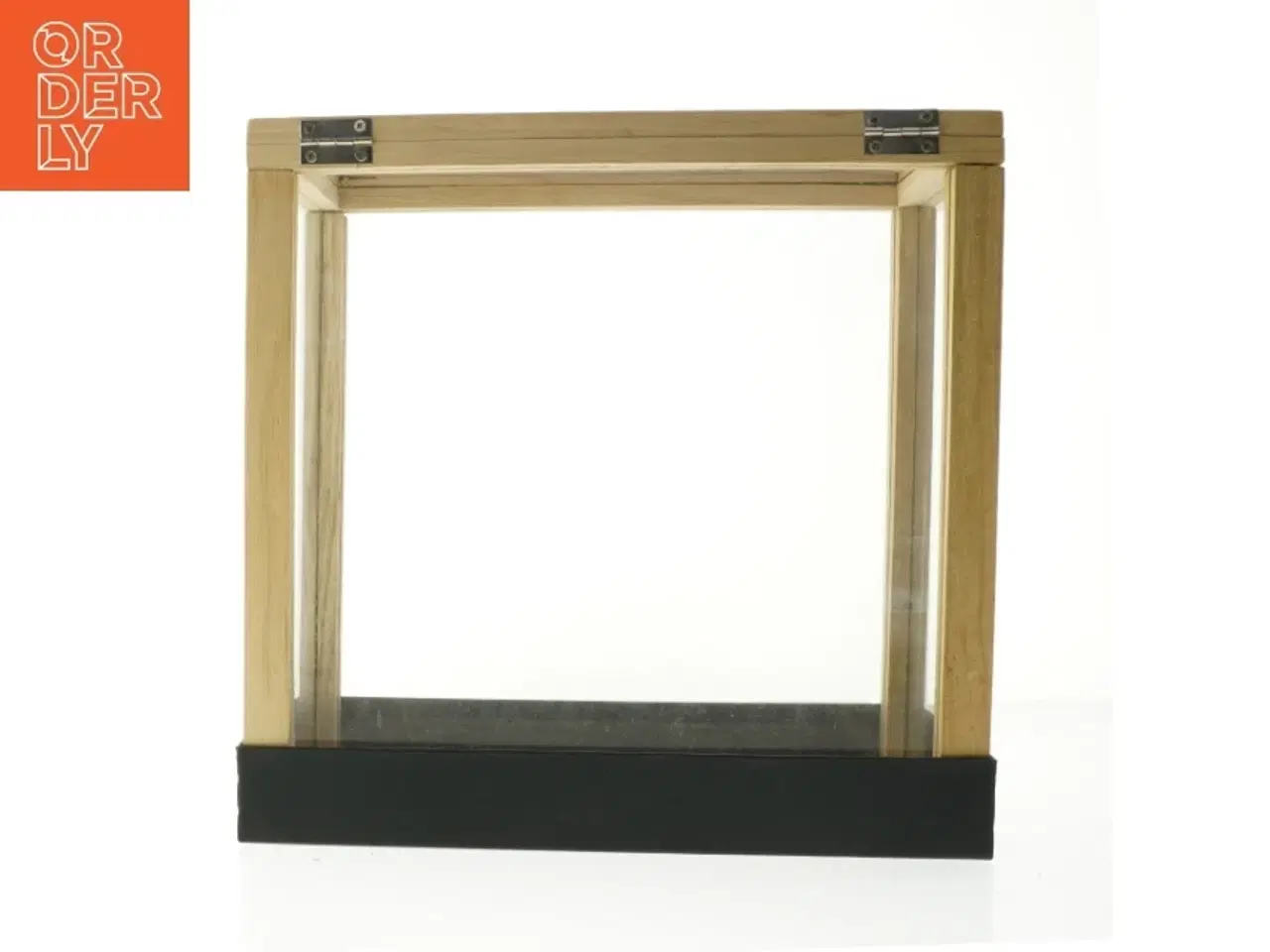 Billede 1 - Trækasse med glas (str. 30x30 cm)