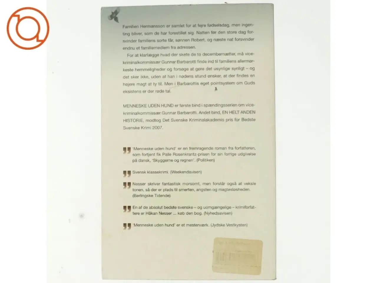 Billede 3 - Håkan Messer, Et menneske uden hund