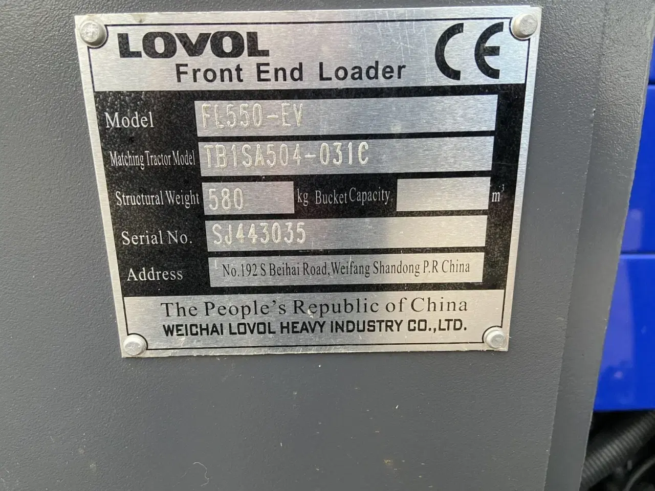 Billede 10 - Lovol M504 50hk med frontlæsser