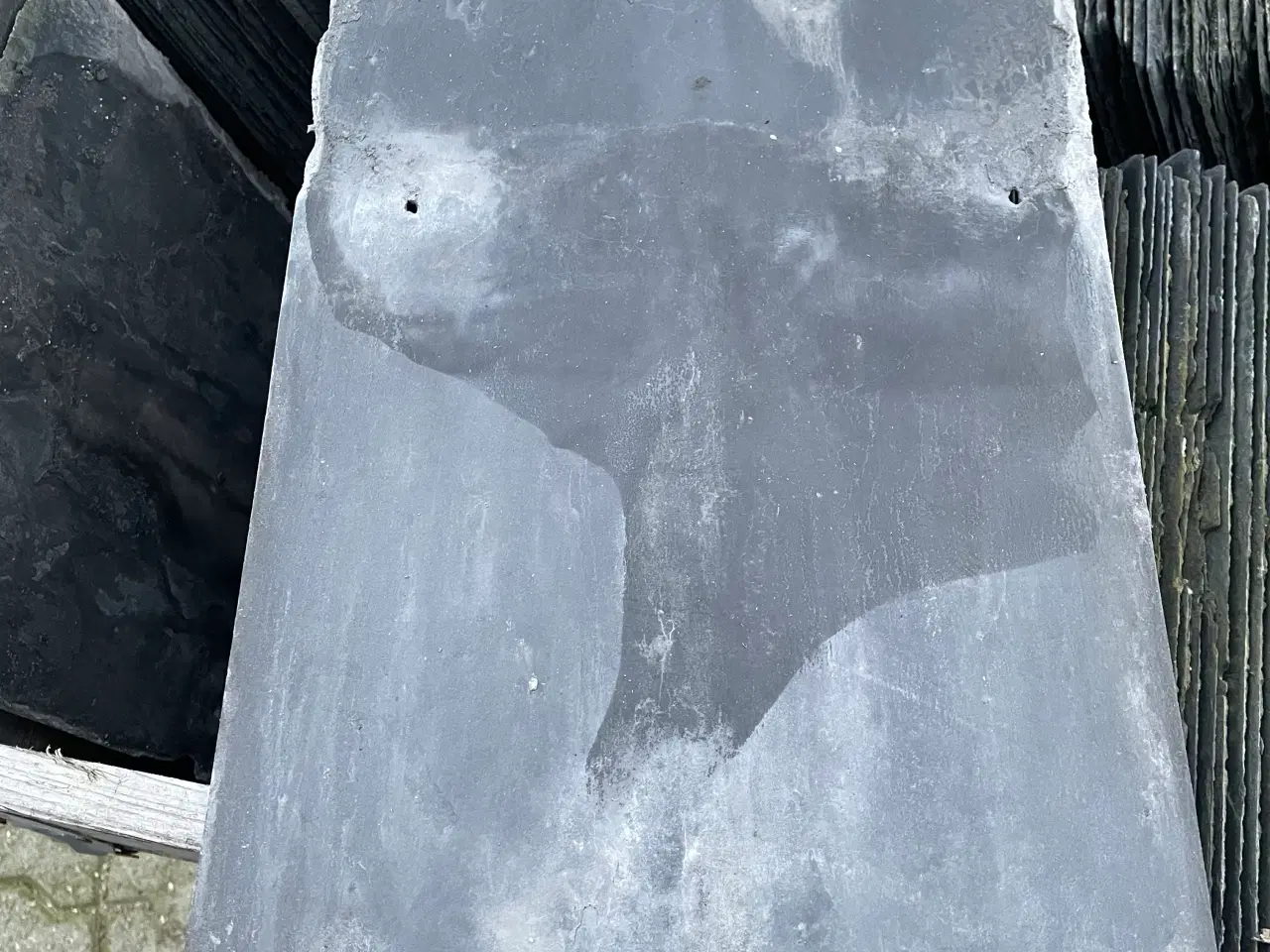 Billede 1 - Naturskifer tagplader