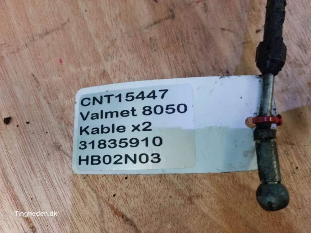 Billede 14 - Valmet 8050 Bremsekabel 31835910