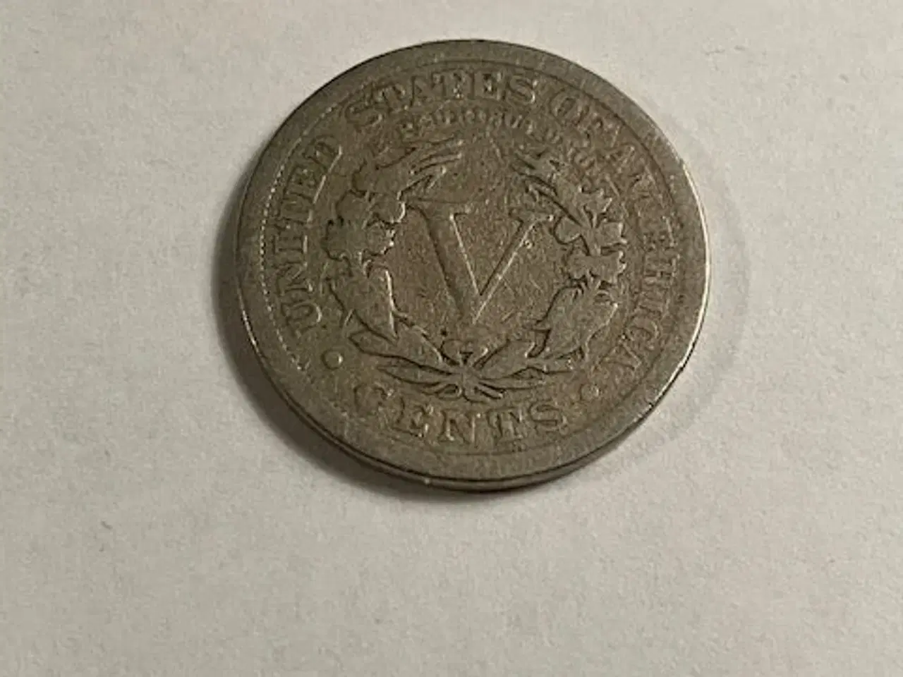 Billede 2 - Five Cents 1911 USA