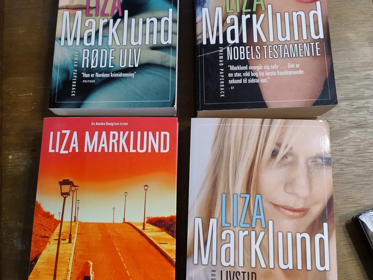 Billede 2 - Liza Marklund Bøger 1-11 incl  forsendelse