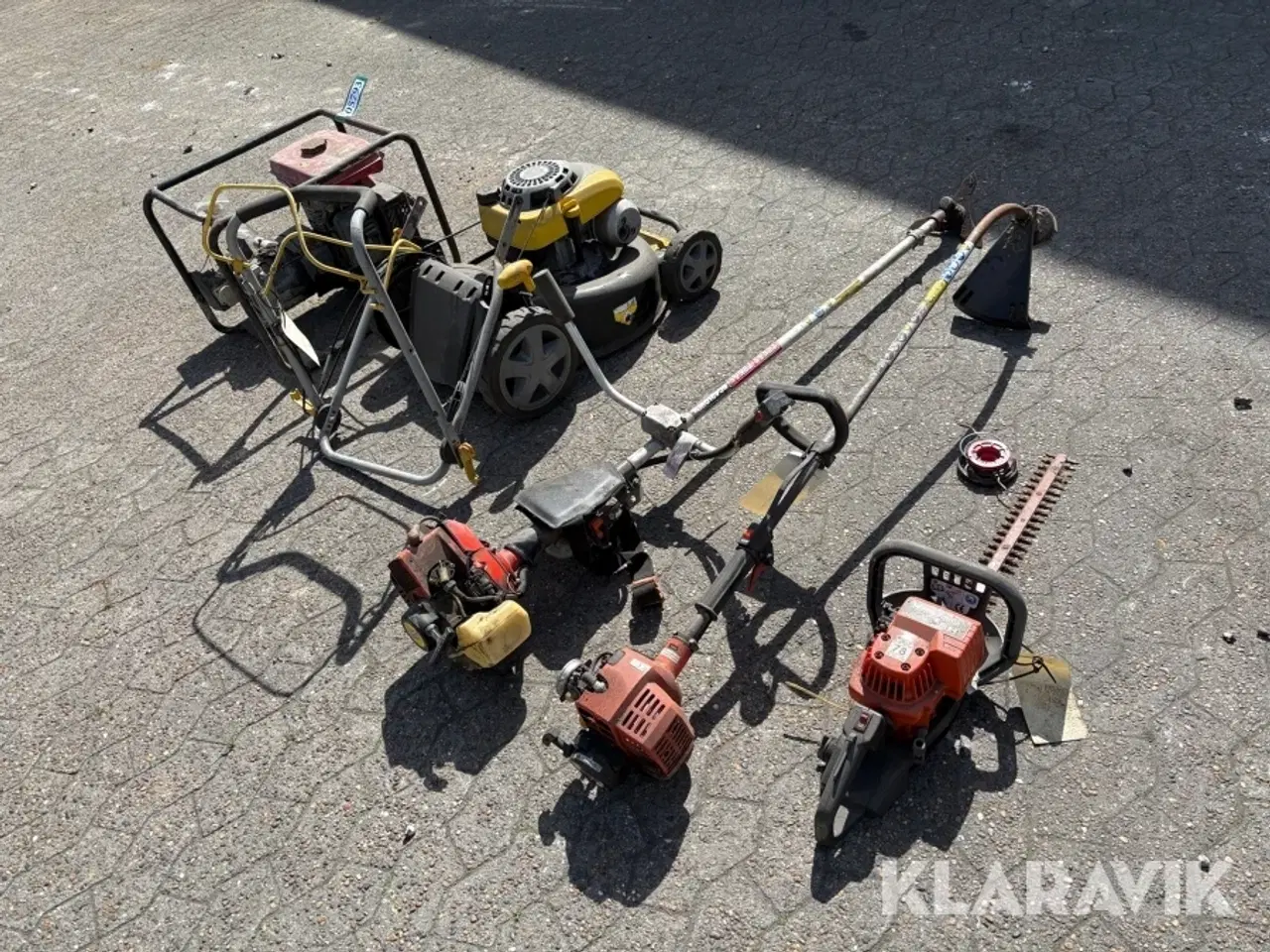 Billede 4 - Græsslåmaskine Robin, Texas, echo og Husqvarna 5 maskiner