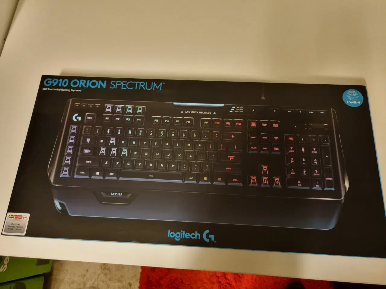 Billede 1 - Logitech G910 Orion Spectrum keyboard