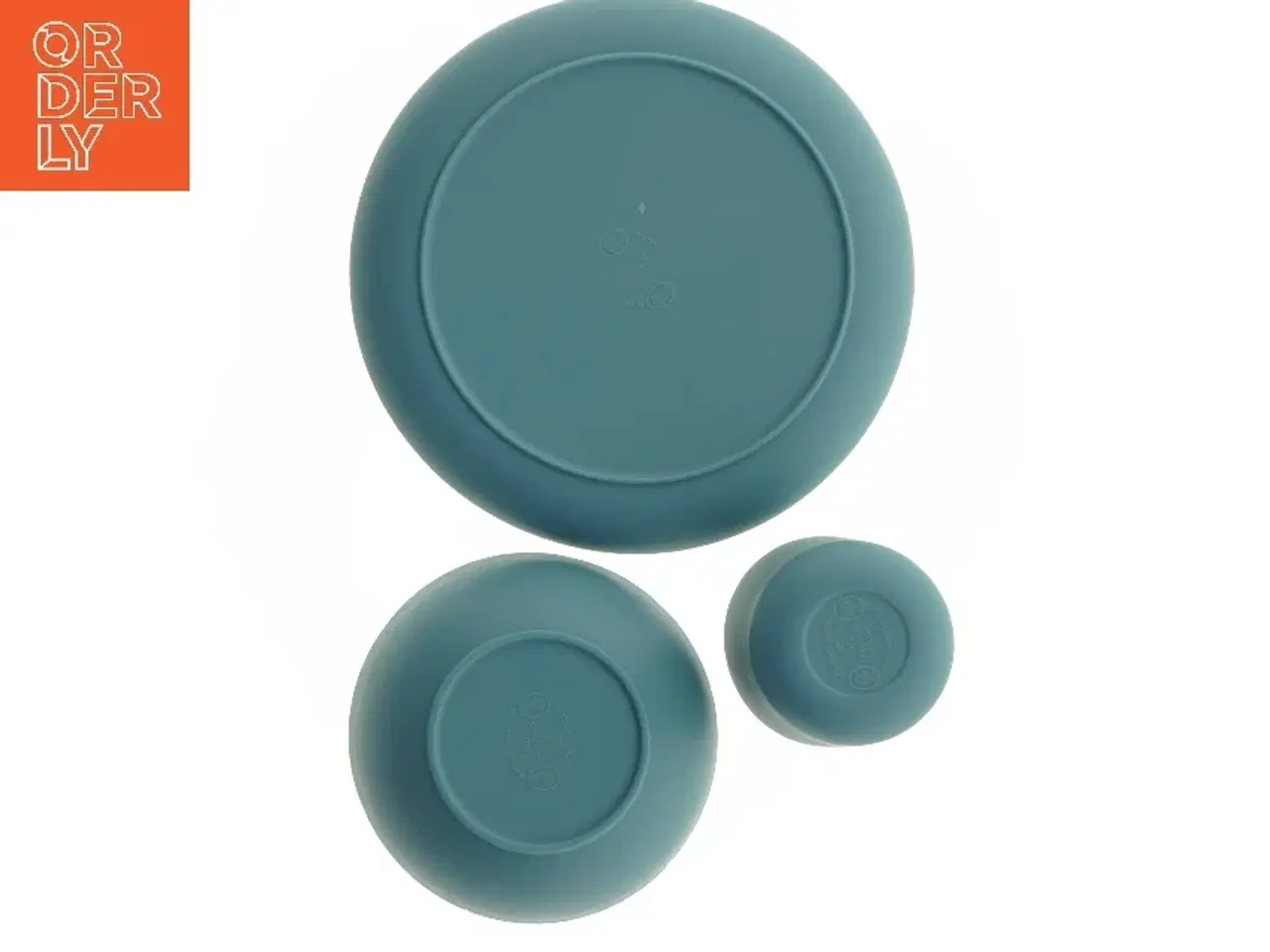 Billede 6 - Silikone sæt i blå fra Søstrene Grene