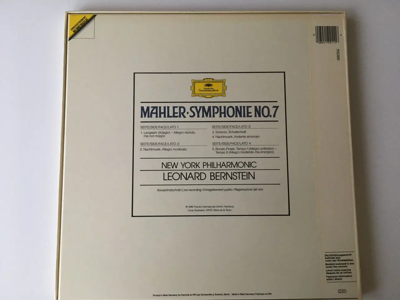 Billede 4 - LP - Mahler-Symphonie No.7