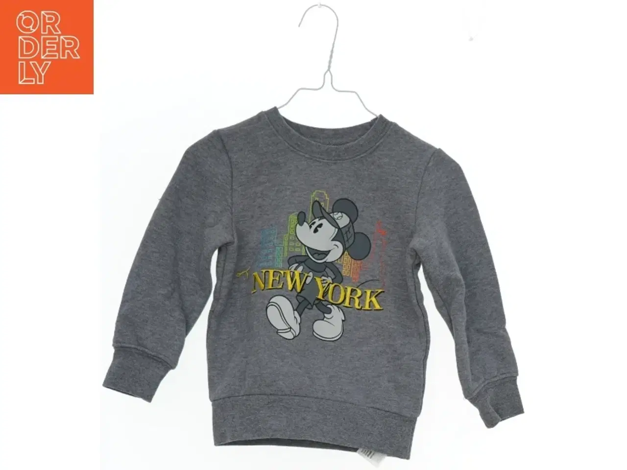 Billede 1 - Børnesweatshirt med Mickey Mouse fra Disney (str. 98)