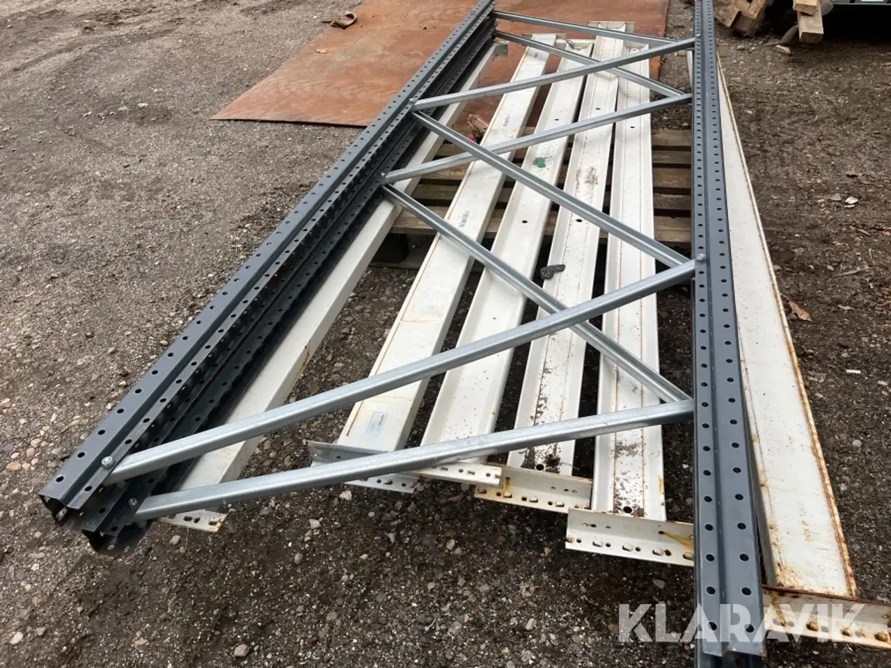 Billede 10 - Pallereol med 3 hylder