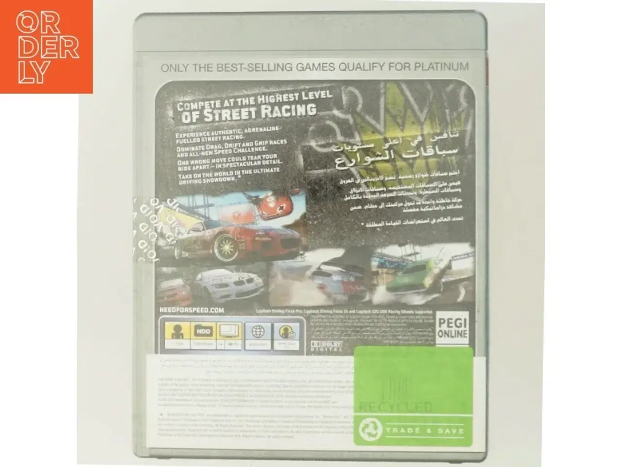 Billede 3 - PlayStation 2 spil, Need for Speed ProStreet (PS2) fra EA (Electronic Arts)