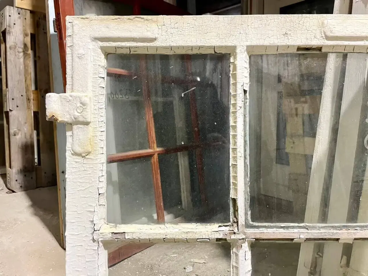 Billede 2 - Original 4-ruders vinduesramme