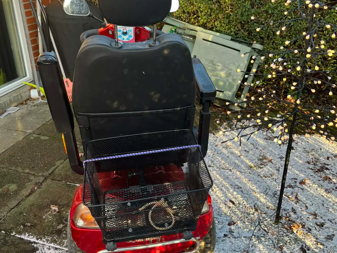 Billede 5 - Lindebjerg El scooter med lader og kørepose