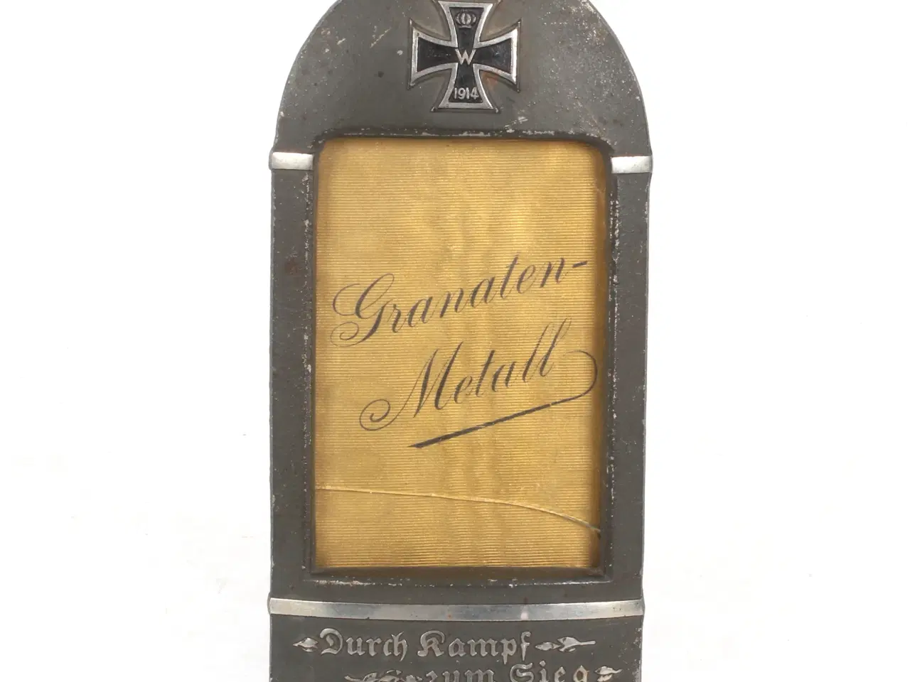 Billede 1 - WW1 original metal ramme 1914