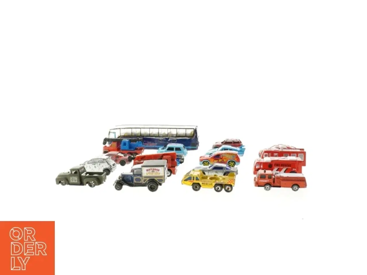 Billede 1 - Legetøjsbiler (str. 16 x 16 cm)