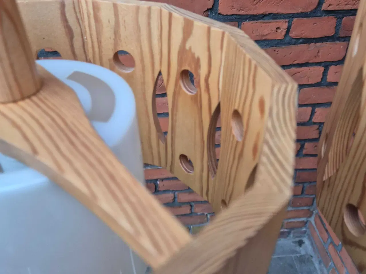 Billede 12 - Sjældne svenske retrolamper i fyrretræ 