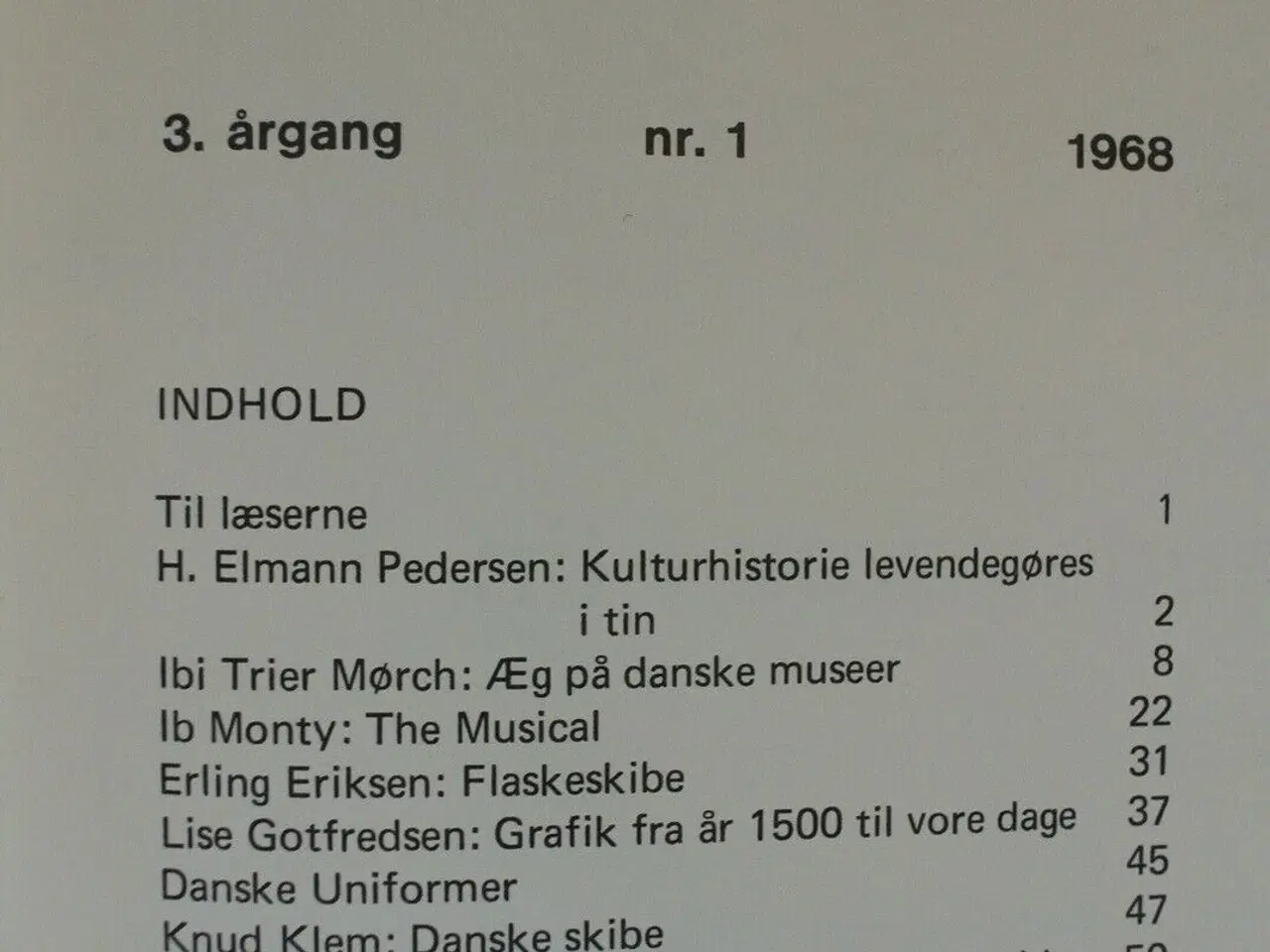 Billede 3 - almanak 1-3 1968 - nutid og fortid i ord og billed