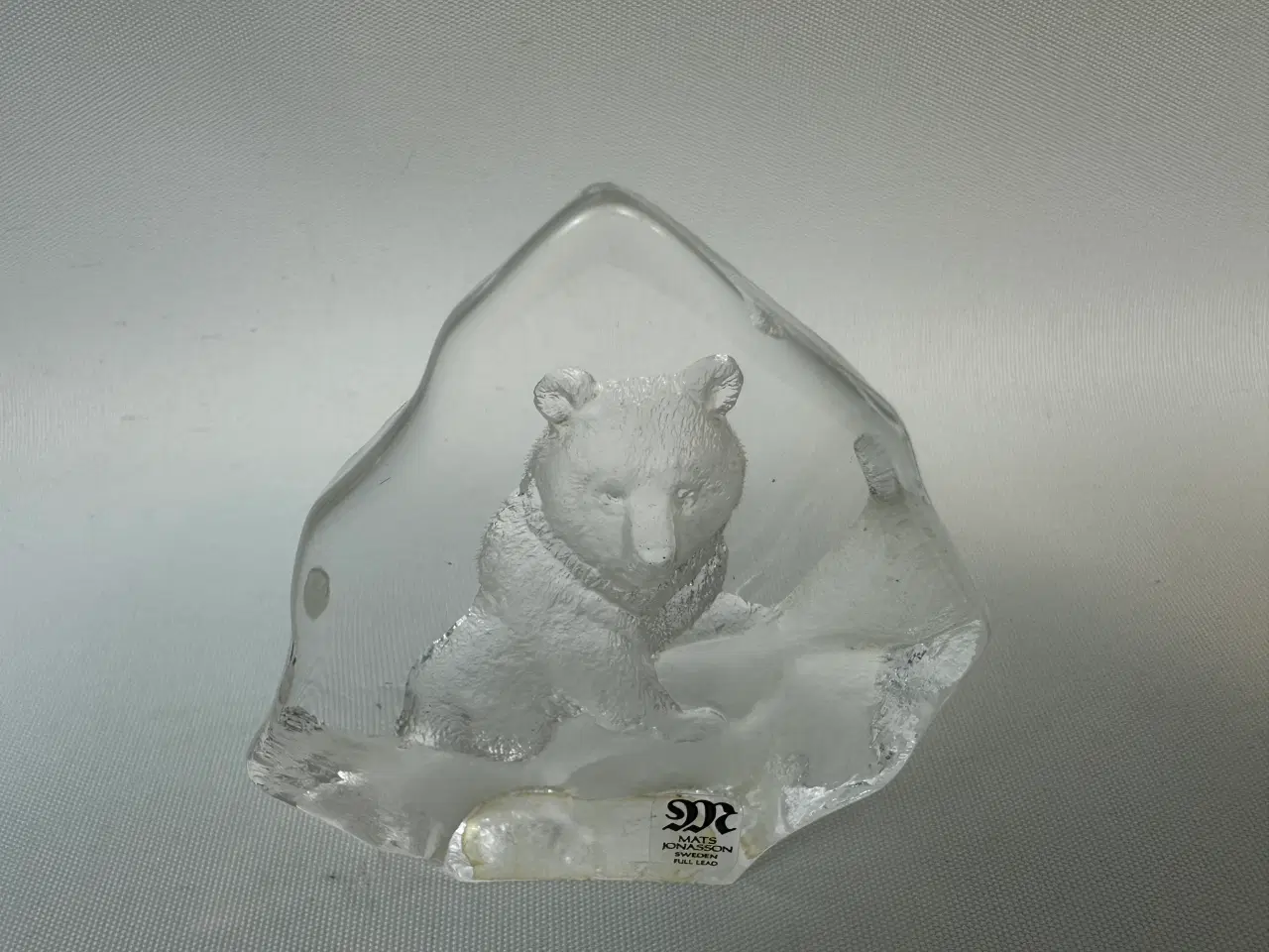 Billede 2 - Svensk kunstglas, Bjørn