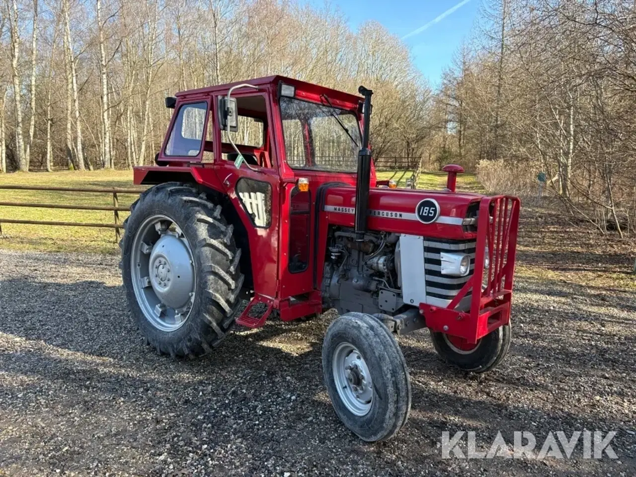 Billede 2 - Veterantraktor Massey Ferguson 185 S