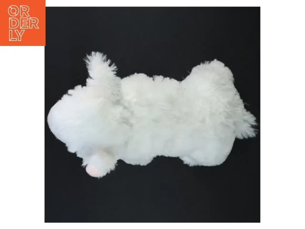 Billede 3 - Hvidt tøjdyr lam (str. 22 cm)