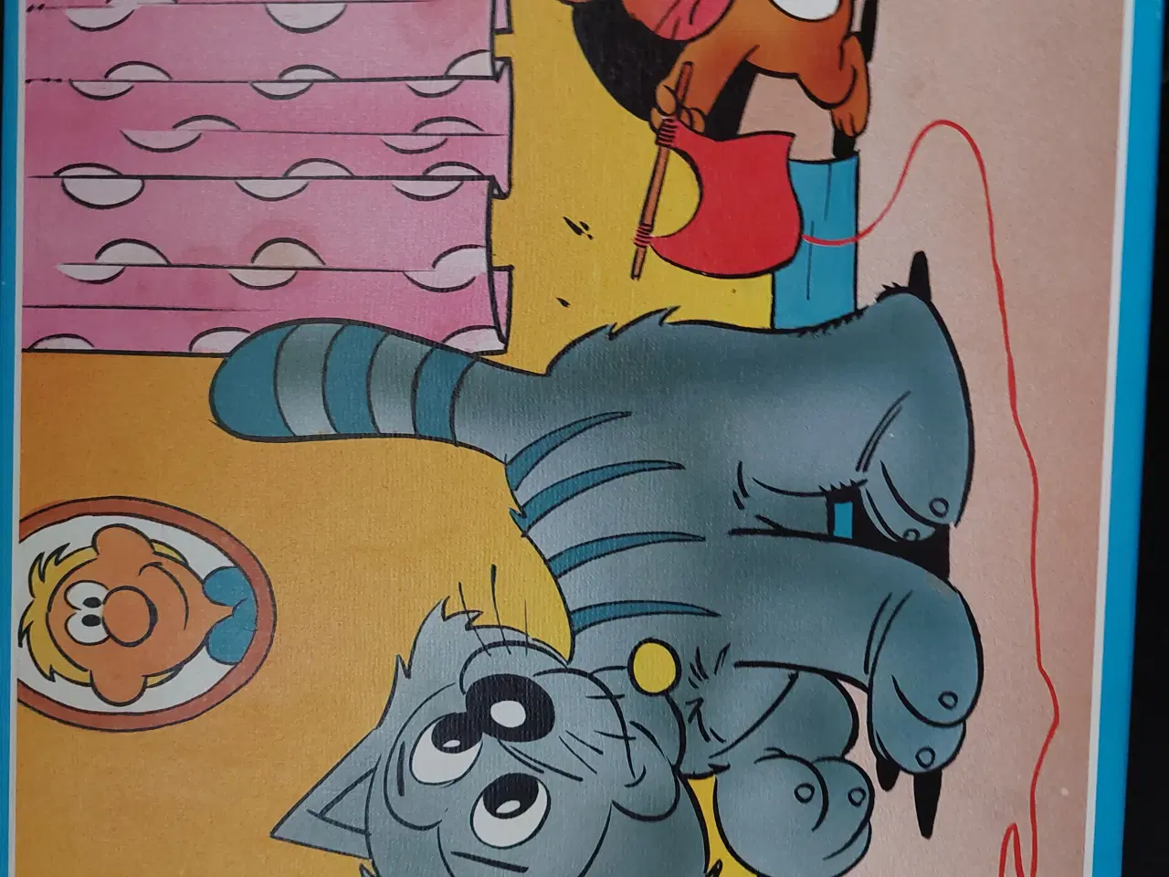 Billede 1 - Børne puslespil med Kat og mus