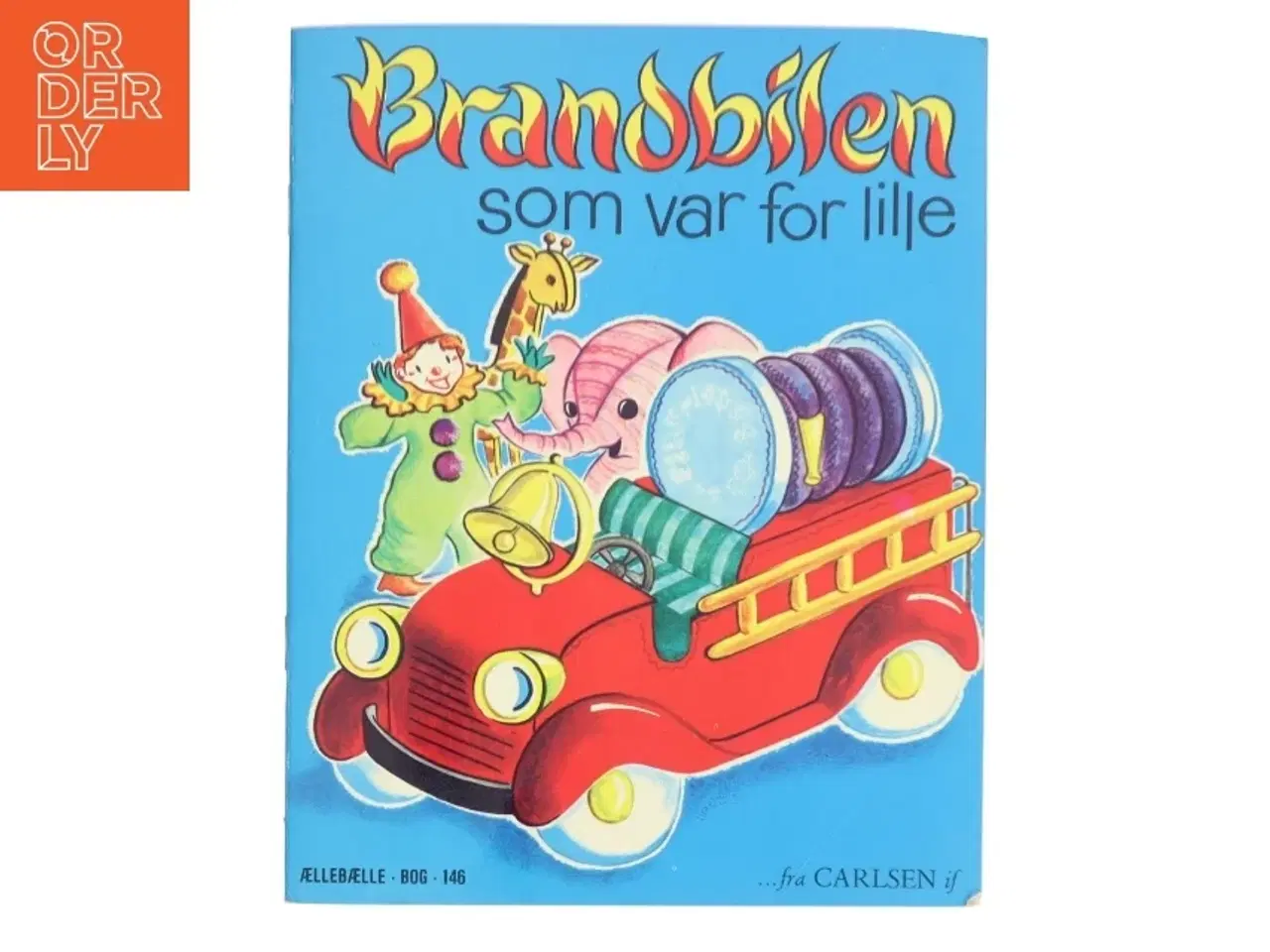 Billede 1 - Brandbilen som var for lille af  (Bog)