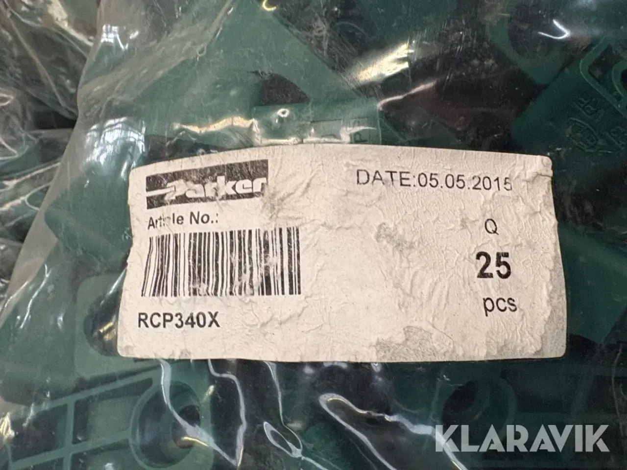 Billede 8 - Rør-/slangeholder Parker RCP340X