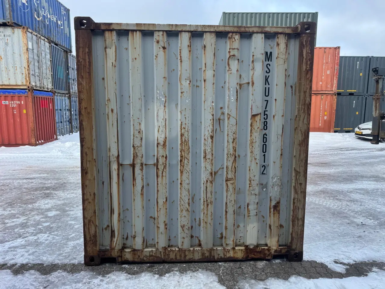 Billede 4 - 20 fods Container- ID: MSKU 758601-2