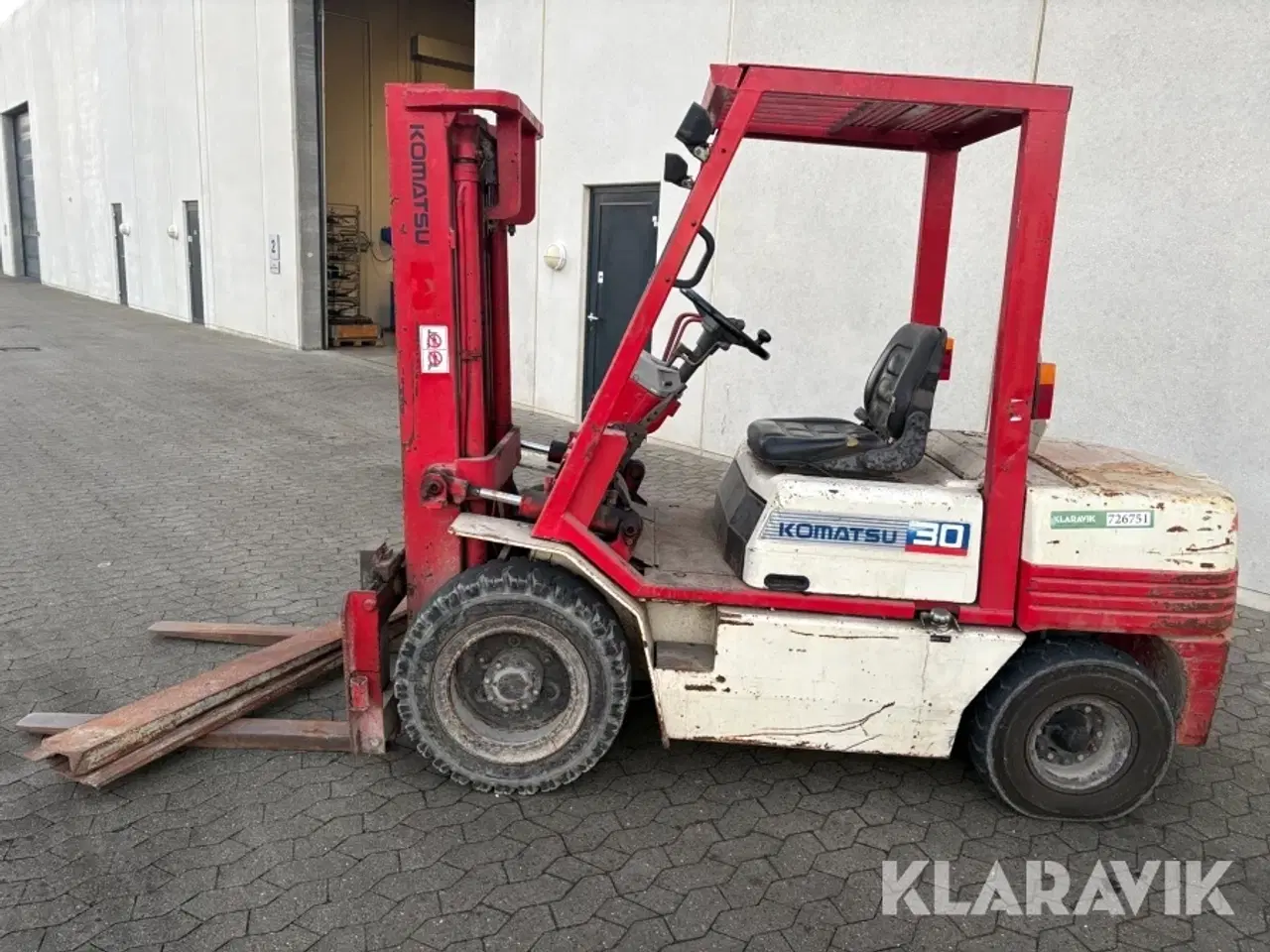 Billede 8 - Truck Komatsu FD30-11 inklusive 1,6 meter forlængere