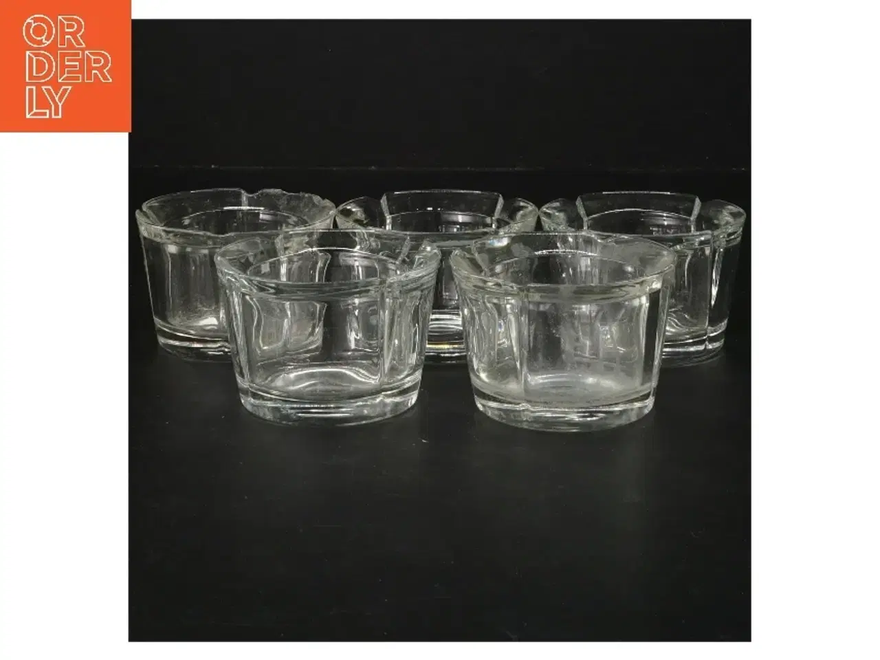 Billede 1 - Glas lysestager fra Rosendahl (str. Ø 7,5 cm)