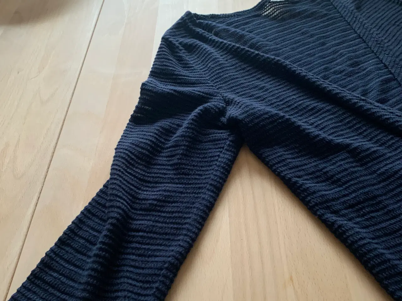 Billede 2 - Blå bolero, str. M