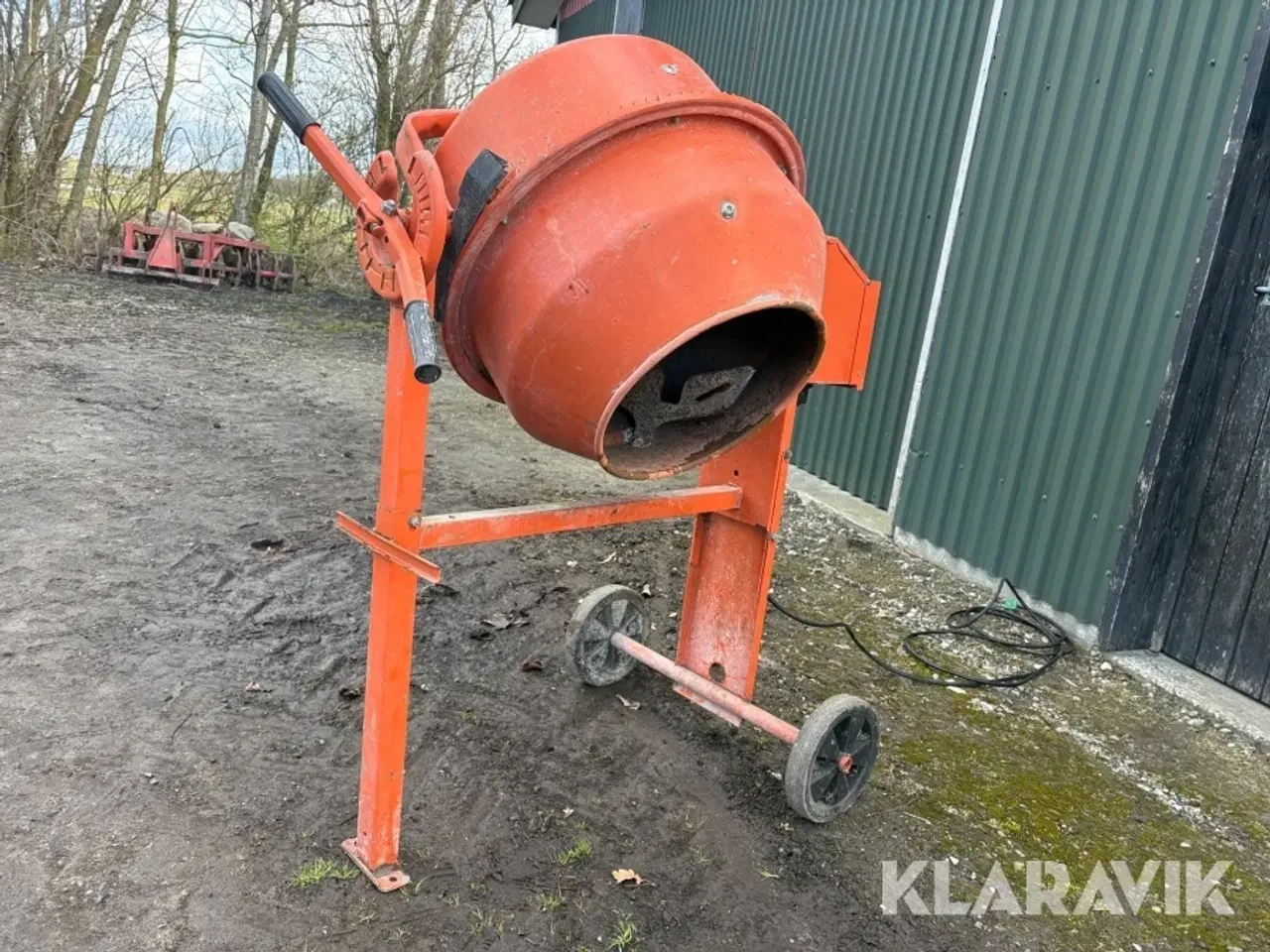 Billede 5 - Blandemaskine, værktøjstavler og donkraft Lescha Euro-Mix 125