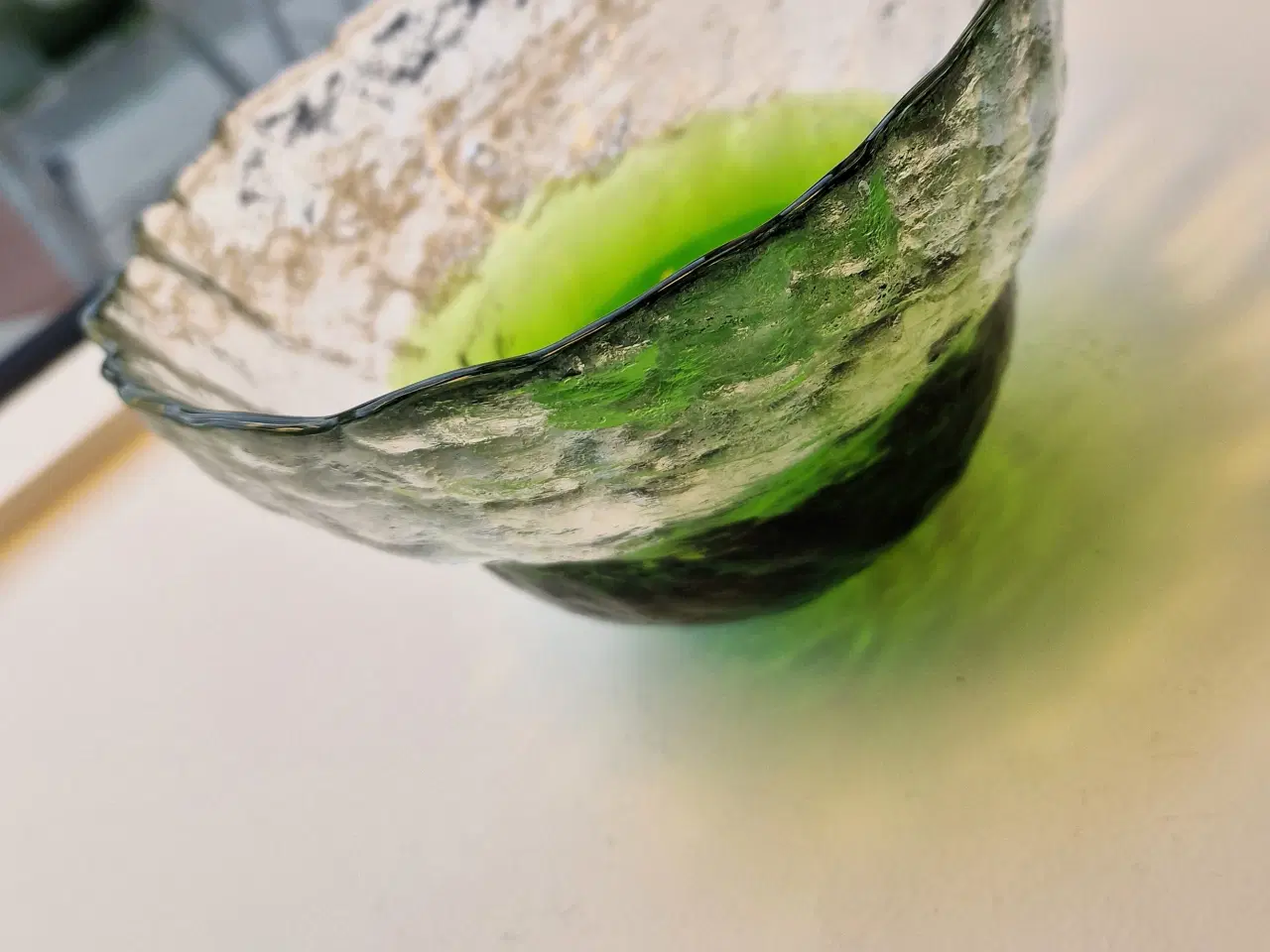 Billede 5 - Smuk glasskål.