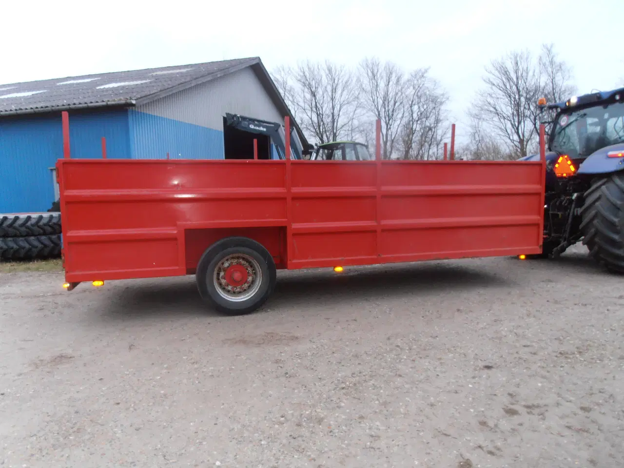 Billede 1 - Kreaturvogn / blokvogn .