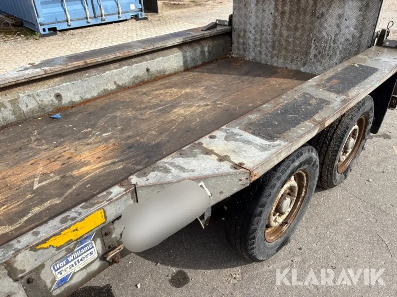 Billede 9 - Maskintrailer Iför Williams, indespension GX84