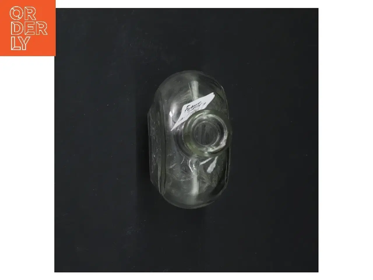 Billede 4 - Antik mundblæst lommelærke, Landsoldaten med drikkeordsprog (str. 16 cm)