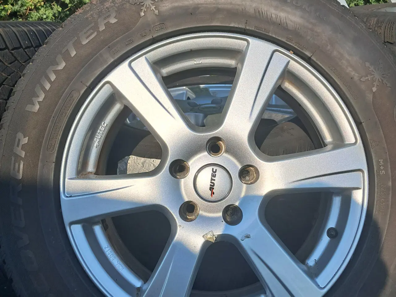Billede 1 - alufælge med vnterdæk  til toyota rav 4 