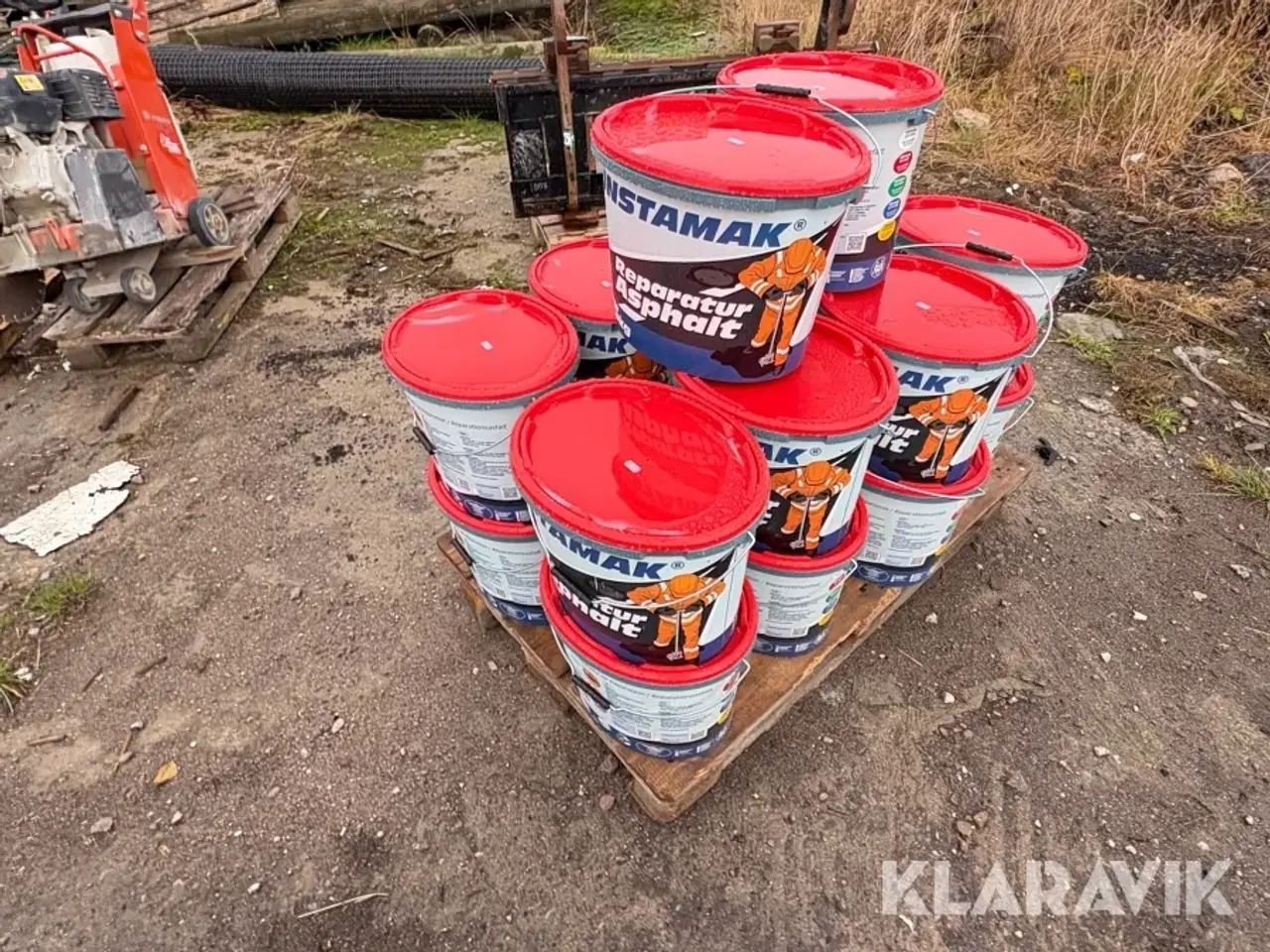 Billede 3 - Reparation asfalt Instamak 18 styk a 25 kilo