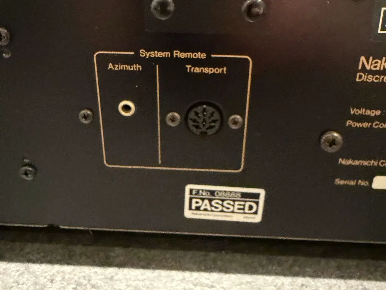 Billede 8 - Nakamichi CR-7E Discrete Head Cassette Deck. 