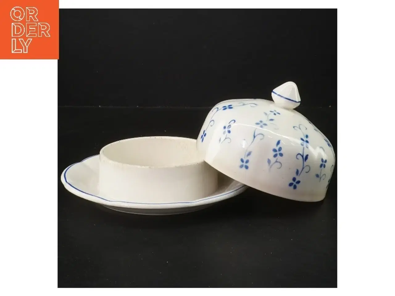 Billede 2 - Smørskål med låg (str. 19 cm)