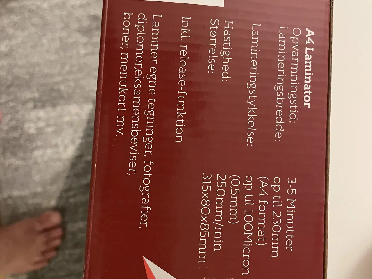 Billede 5 - A4 laminator