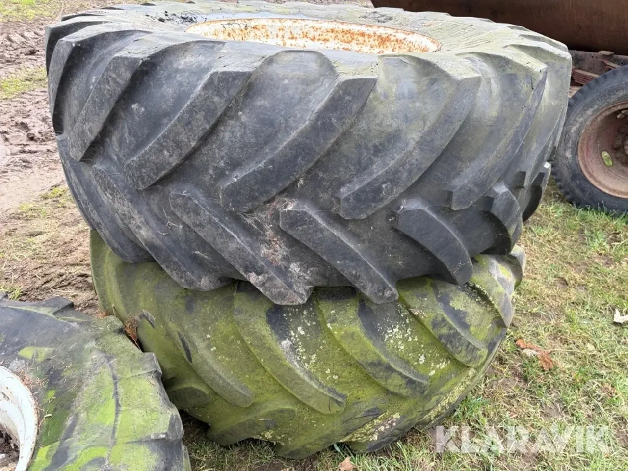 Billede 6 - Traktordæk Michelin 4 styk